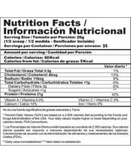 Bi pro tabla nutricional