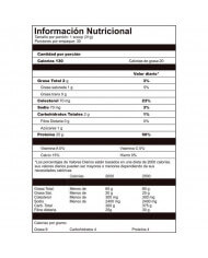 Proton whey tabla nutricional