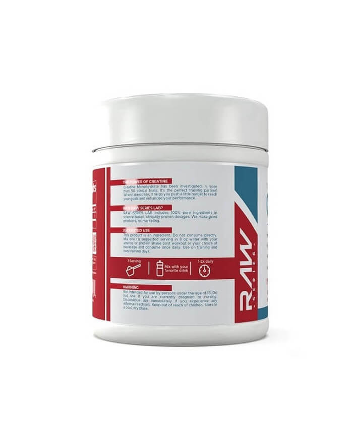 Creatina raw monohidratada