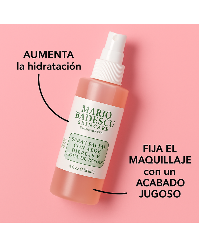 Mario Badescu spray hidratante facial 118ml Mario Badescu spray hidratante facial 118ml