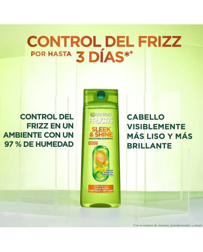 Shampoo Garnier Fructis Sleek & Shine Antifrizz Shampoo Garnier Fructis Sleek & Shine Antifrizz