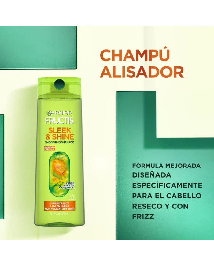 Shampoo Garnier Fructis Sleek & Shine Antifrizz Shampoo Garnier Fructis Sleek & Shine Antifrizz