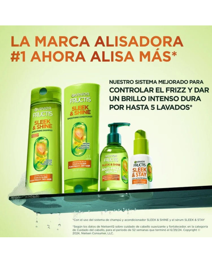 Shampoo Garnier Fructis Sleek & Shine Antifrizz Shampoo Garnier Fructis Sleek & Shine Antifrizz