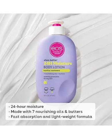 Crema Corporal EOS Shea Better Vainilla 473ml