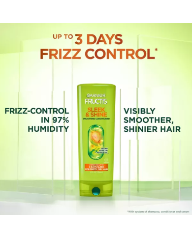 Acondicionador Garnier Fructis Sleek & Shine Antifrizz Acondicionador Garnier Fructis Sleek & Shine Antifrizz