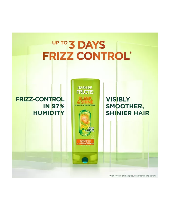 Acondicionador Garnier Fructis Sleek & Shine Antifrizz Acondicionador Garnier Fructis Sleek & Shine Antifrizz