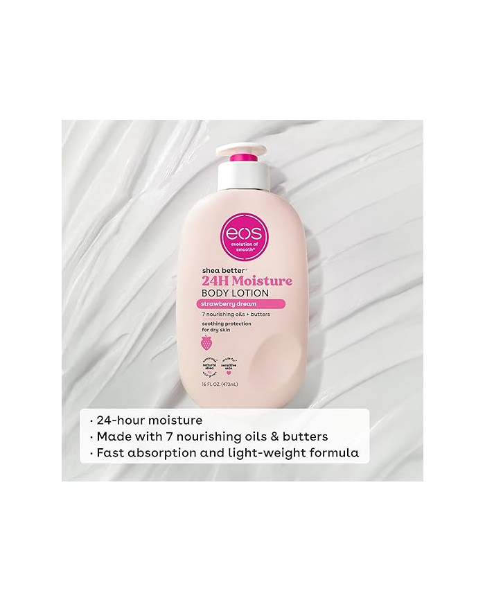 Crema Corporal EOS Shea Better Fresa 473ml