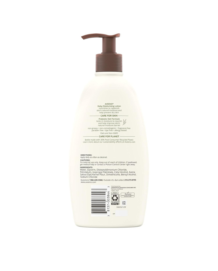 Aveeno Crema Corporal Hidratante Para Piel Seca 532ml