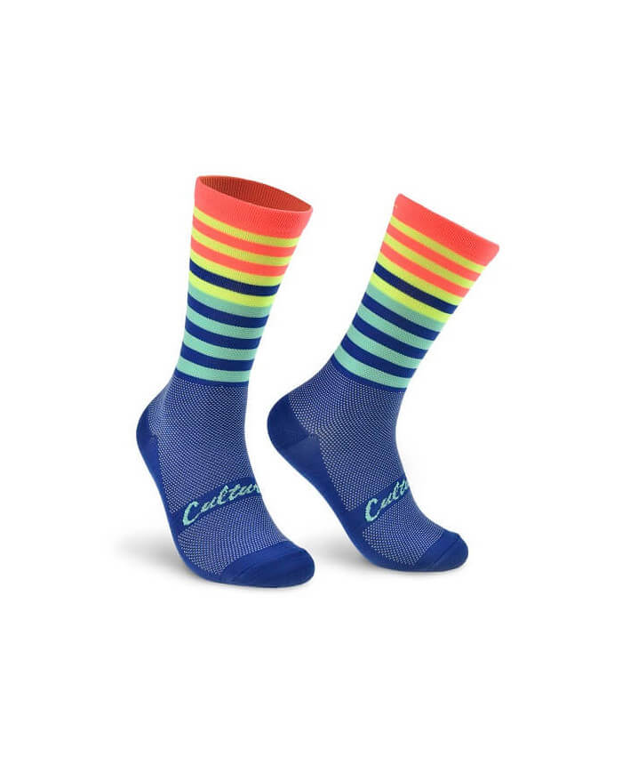 Medias ciclismo lineas