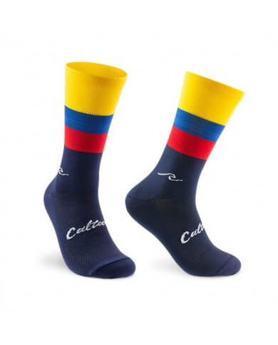 Medias ciclismo tricolor Colombia